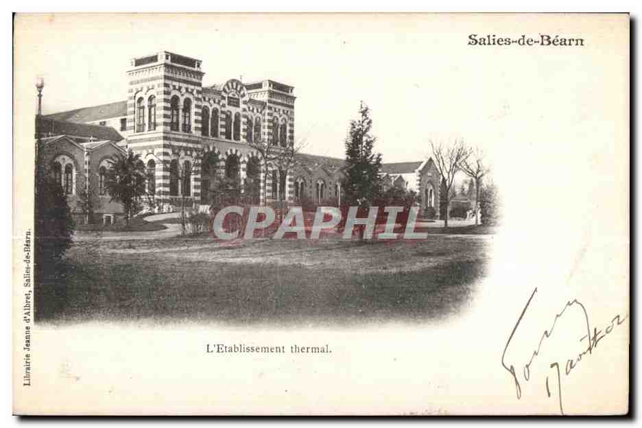 L'Établissement thermal — Salies-de-Béarn — Librairie Jeanne d'Albret