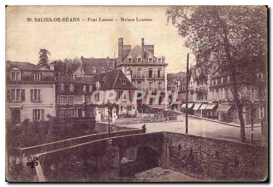 Salies-de-Béarn — Pont Loumé — Maison Loustau