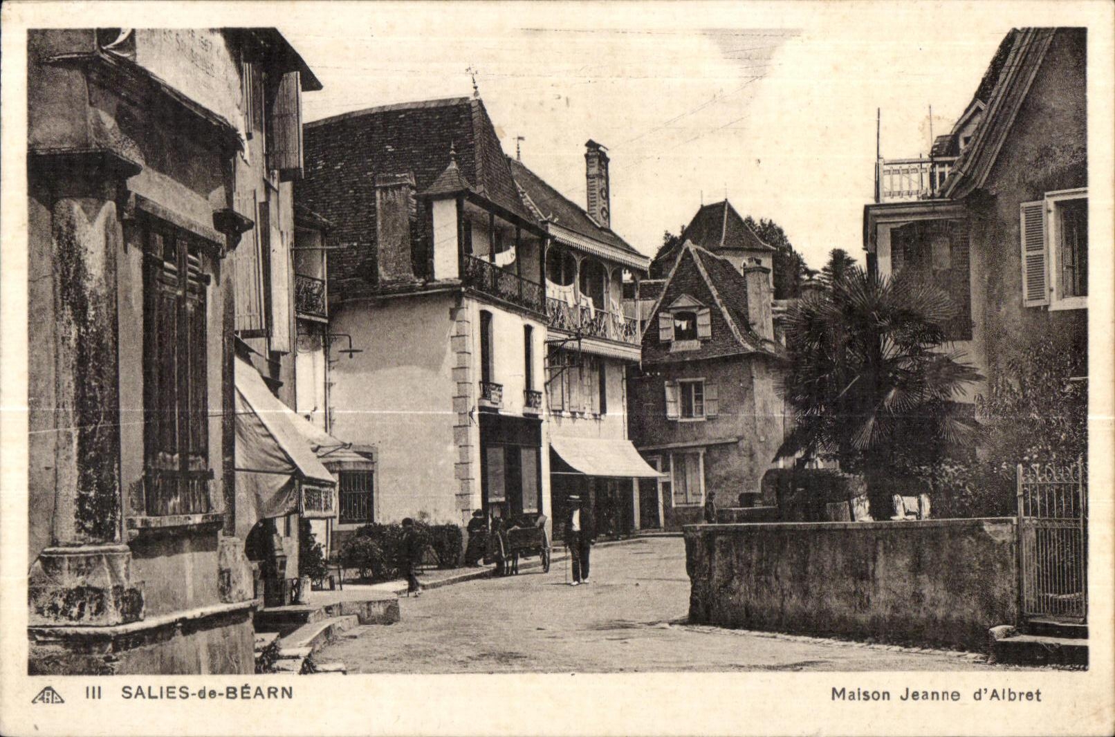 CPA Salies de Bearn Maison Jeanne d Albret