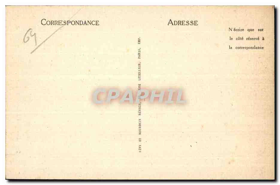 CPA Sauveterre (B -P ) L Eglise — Rückseite