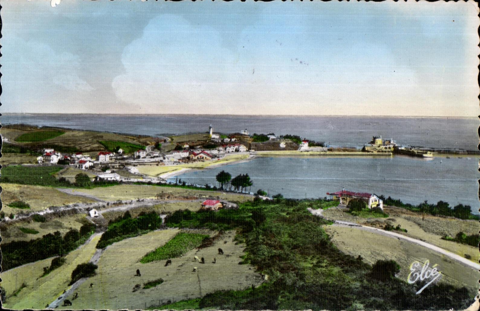 La Bahía y el Fuerte del Socco — ST-JEAN-DE-LUZ (Bajos Pirineos) — L. CHIGNEAU, Burdeos