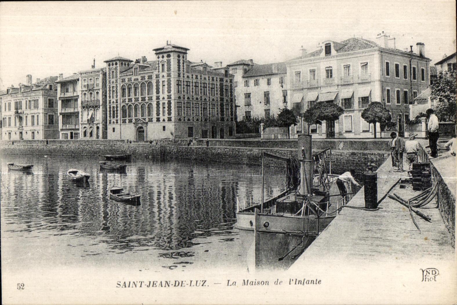 CPA Saint Jean De Luz La Maison de I Infante