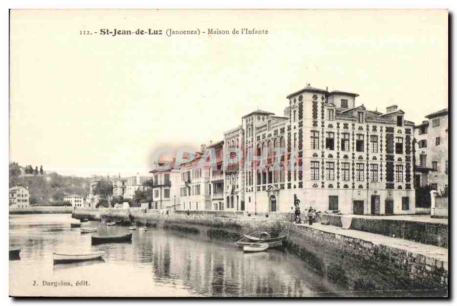 CPA St Jean de Luz (Janoenea) Maison de I Infante