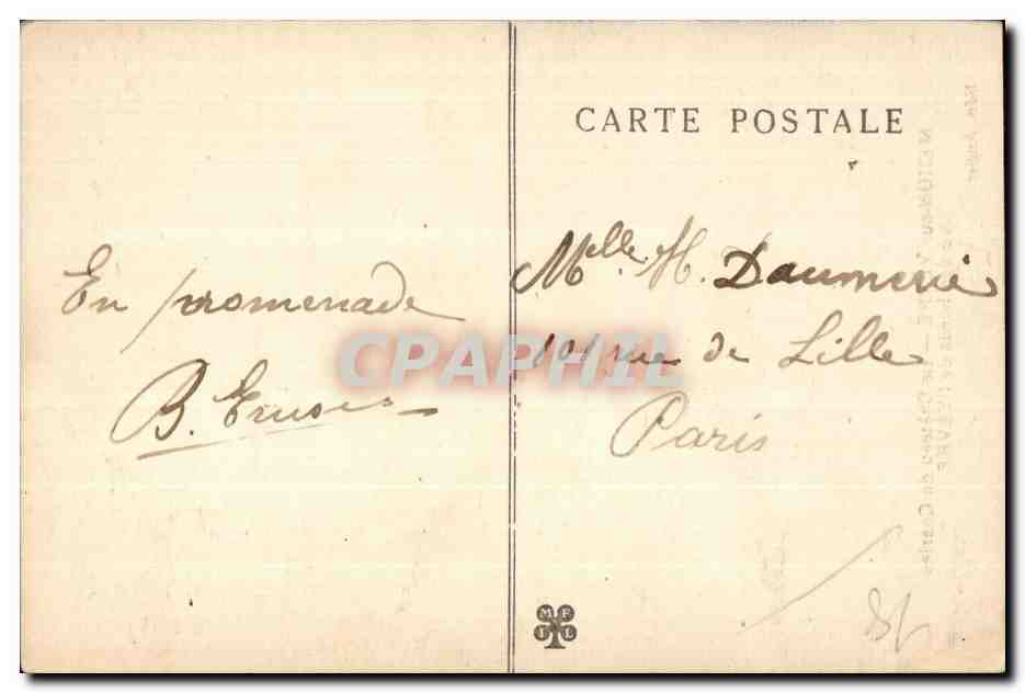 MEHUN-sur-YÈVRE — Le Château de Château vu des bords de l'YÈVRE — Edit. Augier — Verso