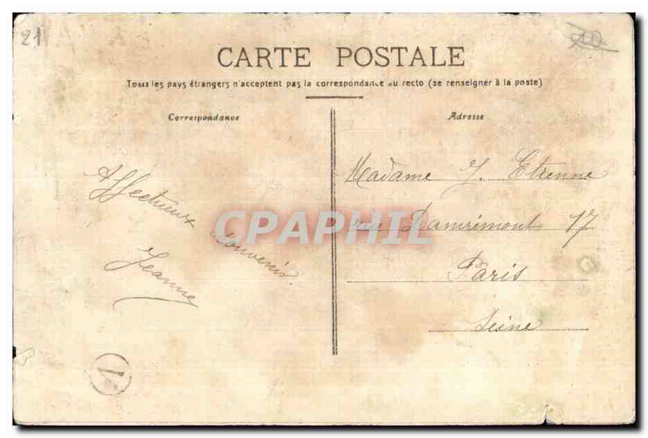 CPA Environs de Nuits Saint Georges (Cote-d Or) Chaux Vue generale — Rückseite