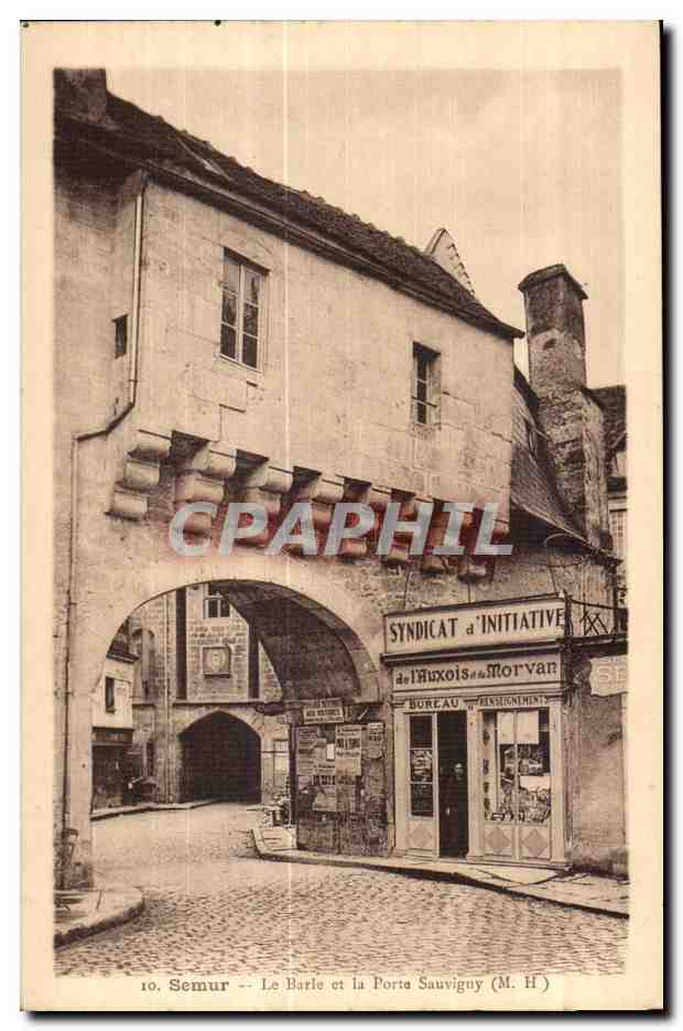 CPA Semur Le Barle et la Porte Sauvigny Syndicat d initiative