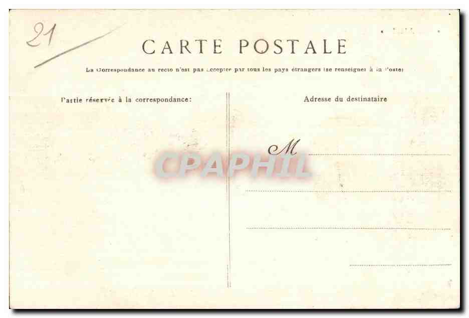 Seau gallo-romain — fouilles d'Alesia, Juin 1906 — J.D. Sons — Reverso