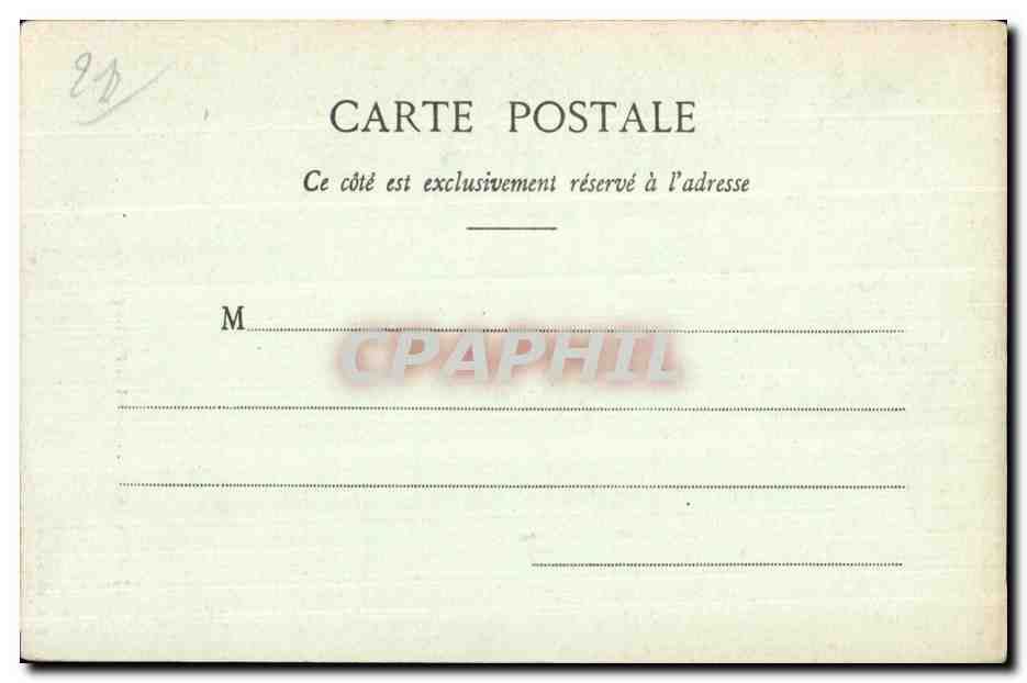 CPA St Jean de Losne Portail de I Eglise (XIII siecle) — Back