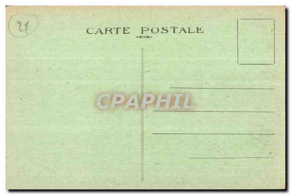 CPA Chateau du Clos de Vougeot Grande Salle a Manger — Rückseite
