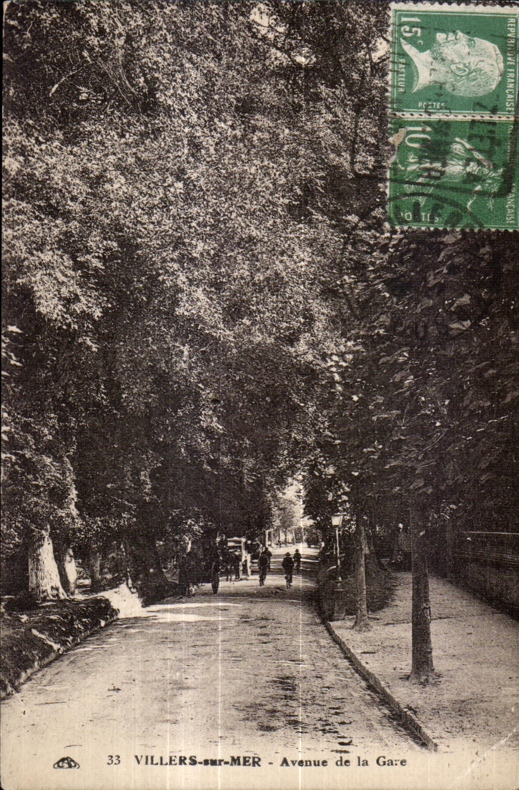 Villers-sur-Mer — Avenue de la Gare — anonymer Verleger, Nr. 33