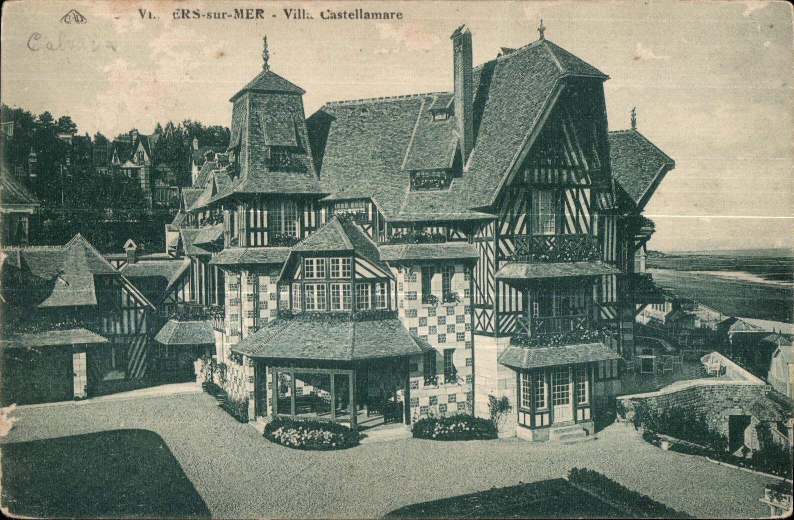 CPA Villers sur Mer Ville Casteilamare
