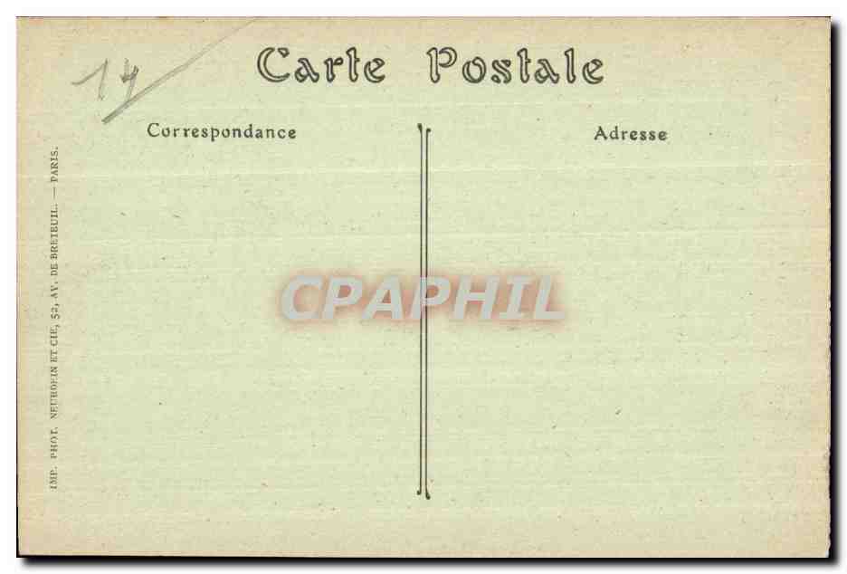 Villers-sur-Mer — Vue générale sur Trouville — ND. Phot. — Rückseite