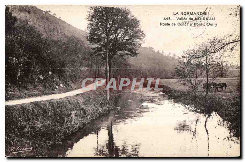 Vallée du Noireau — Route de Conde à Pont-d'Ouilly — P. Levassœur, Fiers