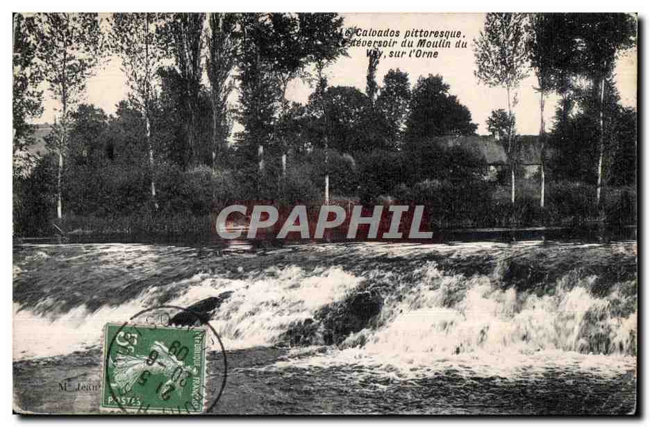 CPA Le calvados Pittoresque du moullin du vay sur l orne