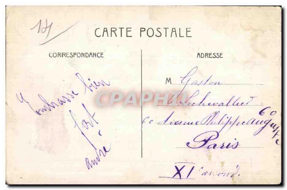 CPA Le calvados Pittoresque du moullin du vay sur l orne — Verso