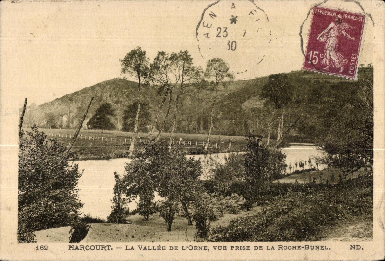 Marcourt — La Vallée de l'Orne, vue prise de la Roche-Bunel — Magazine Réunis, n°162