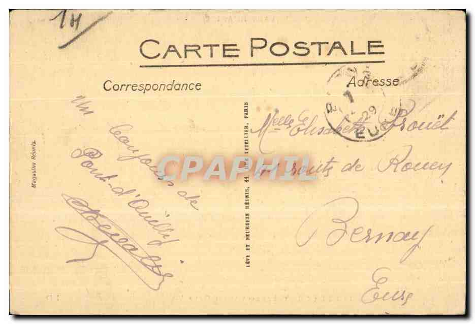 CPA Pont D ouilly Barrage sur L orne — Rückseite