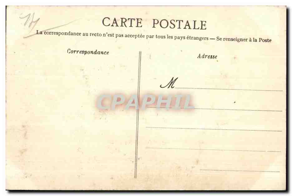 Die Ufer der Orne bei Clécy — Umgebung von Condé-sur-Noireau — H. Fortin, Verleger, Condé-sur-Noireau — Rückseite