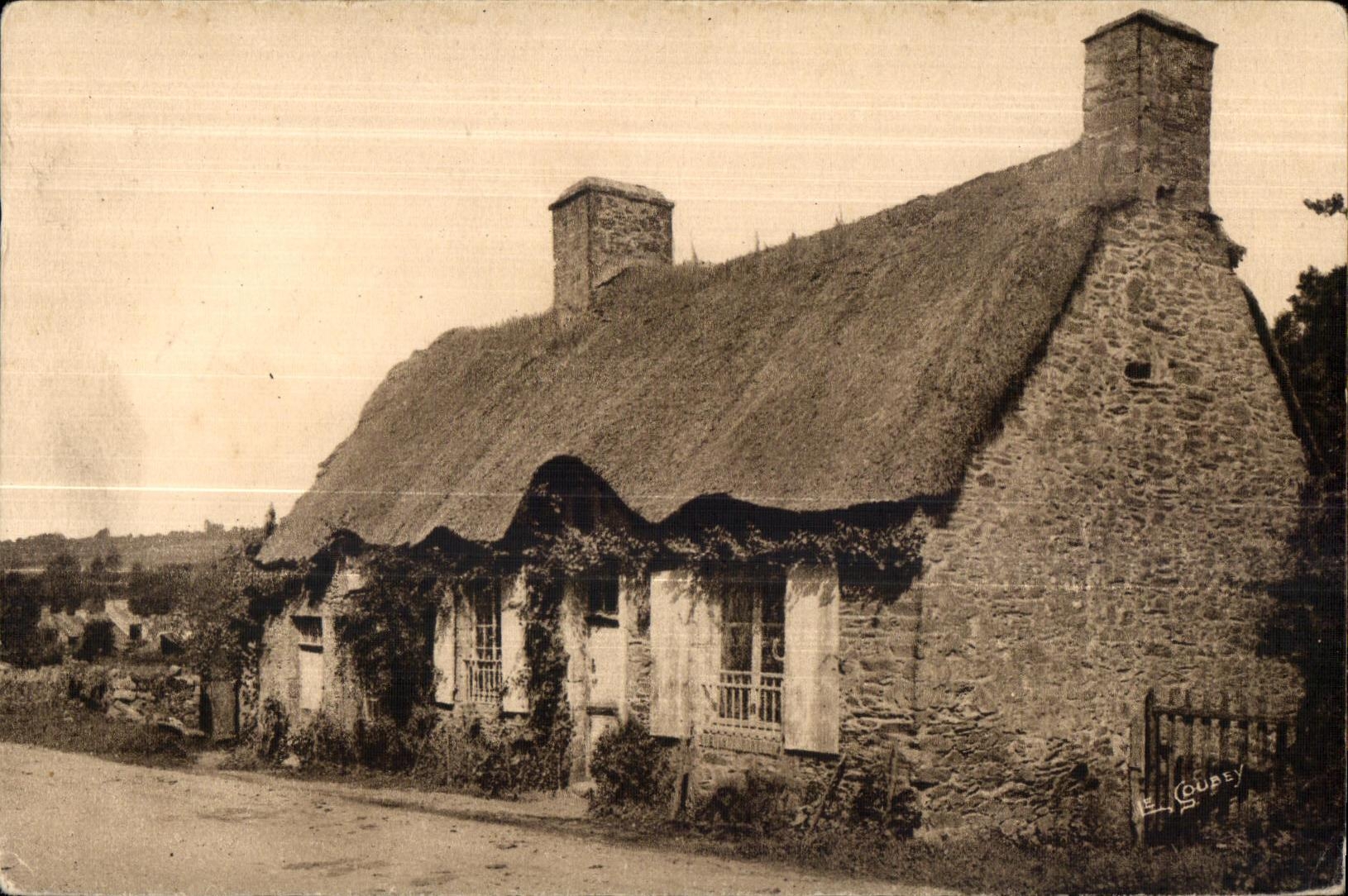 CPA La Normandie Pittoresque Maison Normande