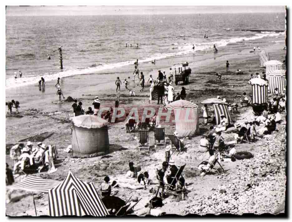 CPA Villerville sur Mer (Calvados) Vue d ensemble de la Plage