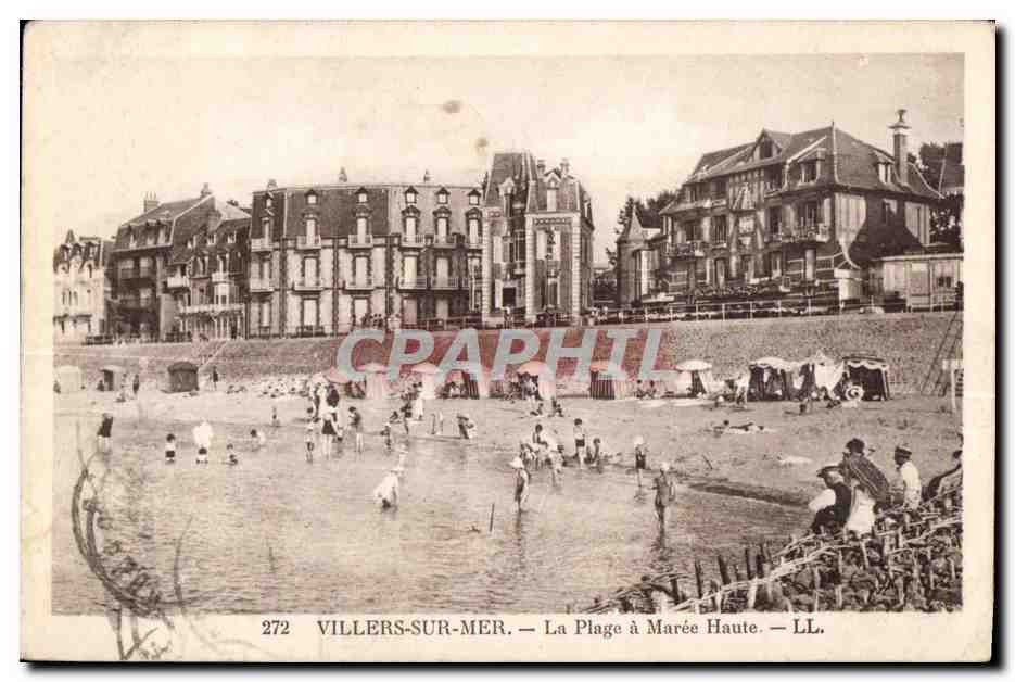 Villers-sur-Mer — Die Strände bei Ebbe — LL. — n° 272