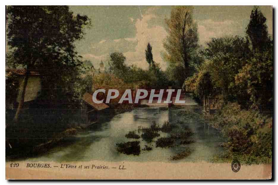 CPA Bourges L Yevre et ses Prairies LL