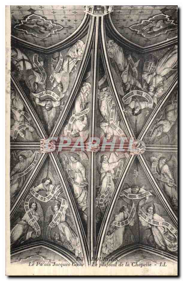 Tours - Le plafond de la Chapelle - LL
