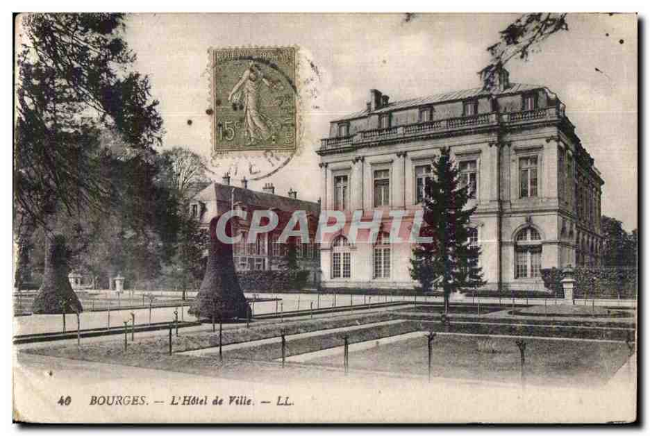 CPA Bouges L hotel de ville 