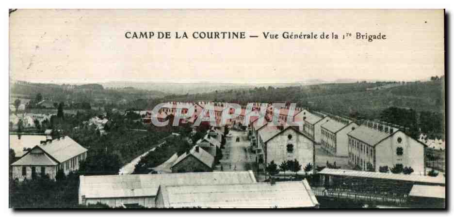 Camp de la Courtine — Vue Générale de la 1ère Brigade