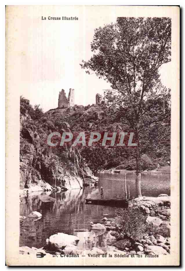 Crezant — Vallée de la Sédelle et les Ruines — La Creuse Illustrée