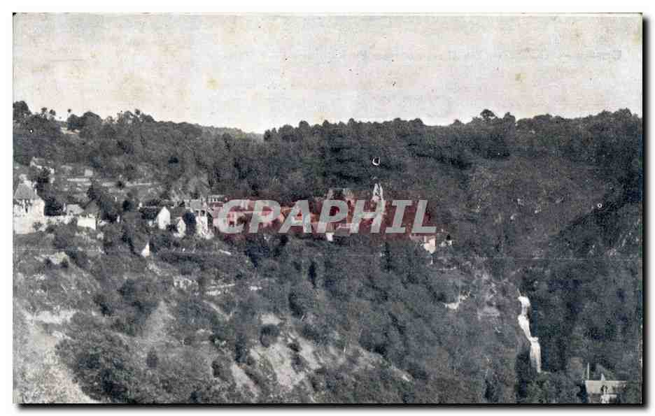 CPA Correze Gimel Les Caseades Le Pavillon des Eaux Vives