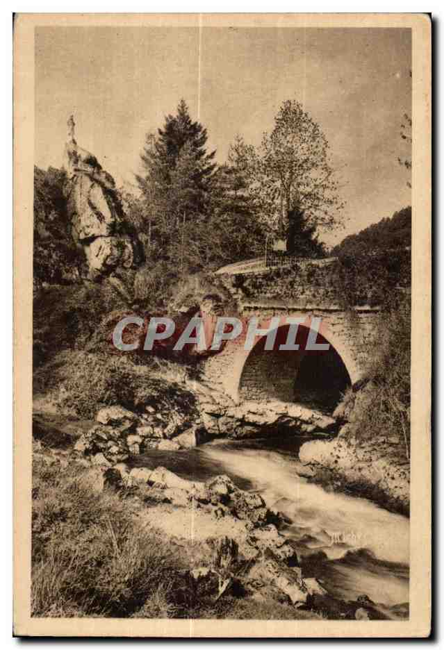 CPA La Correze Touristique Gimel (site classe) Le Point Notre Dame des Cascades