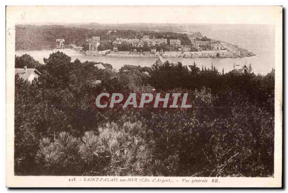 SAINT-PALAISSUR-MER (Côte d'Argent) — Vue générale BR.