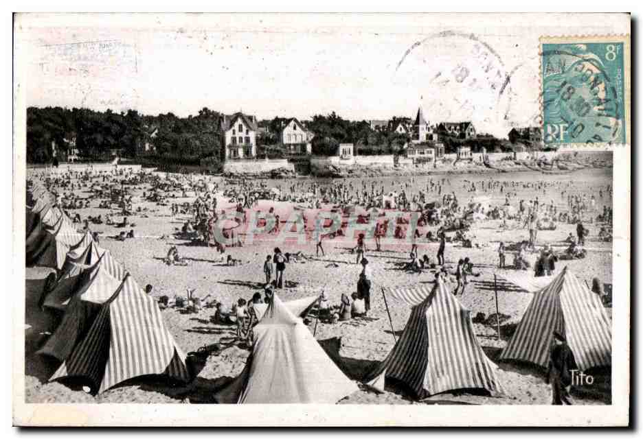 CPA Sain Palais Sur Mer Le Plage La Pointe Sud