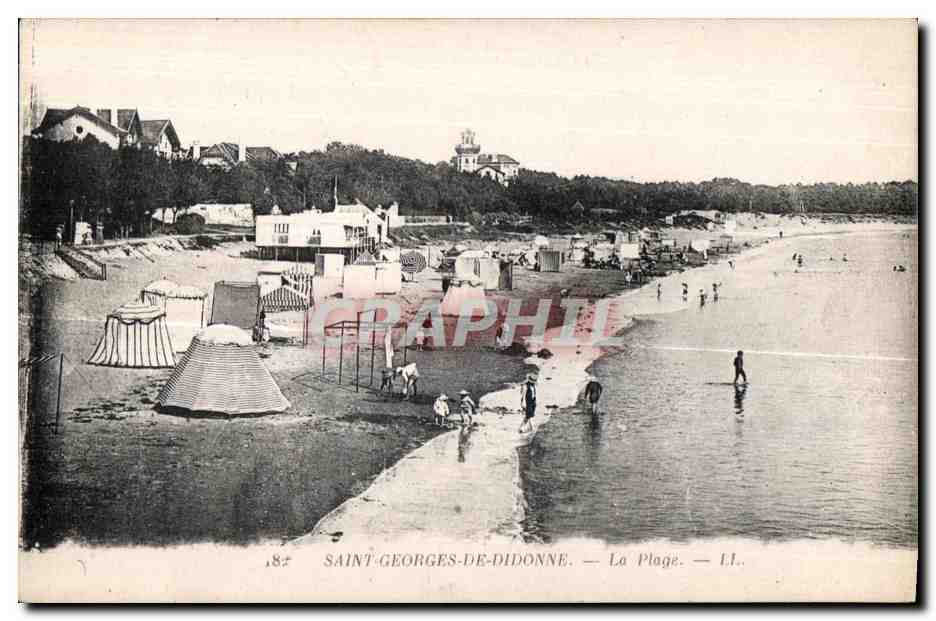 CPA Saint Georges De Dinonne La Plage LL