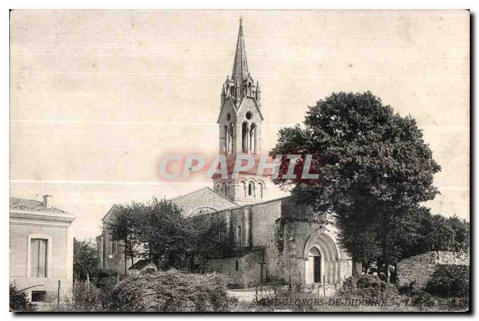 CPA Saint Georges De Didonne L eglise
