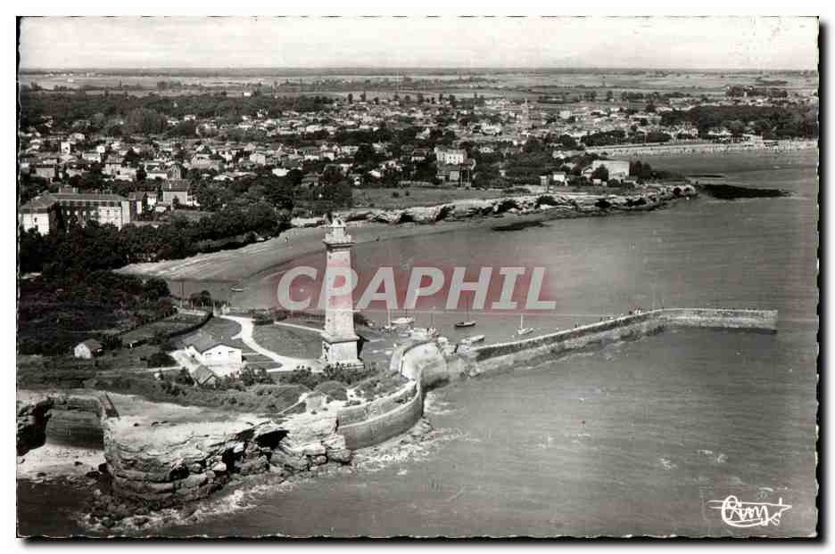 Phare de la Pointe de Grave — vue aérienne — CPAPHIL