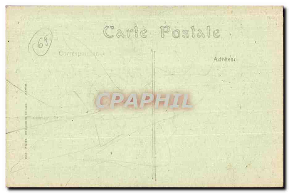 Thann (Alsace) — Tour du Vieux Château — Campagne de 1914-1917 — Rückseite