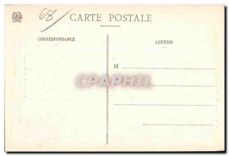 Thann - La Tour des Sorcieres et le Clocher de l Eglise - CPA  — Rückseite