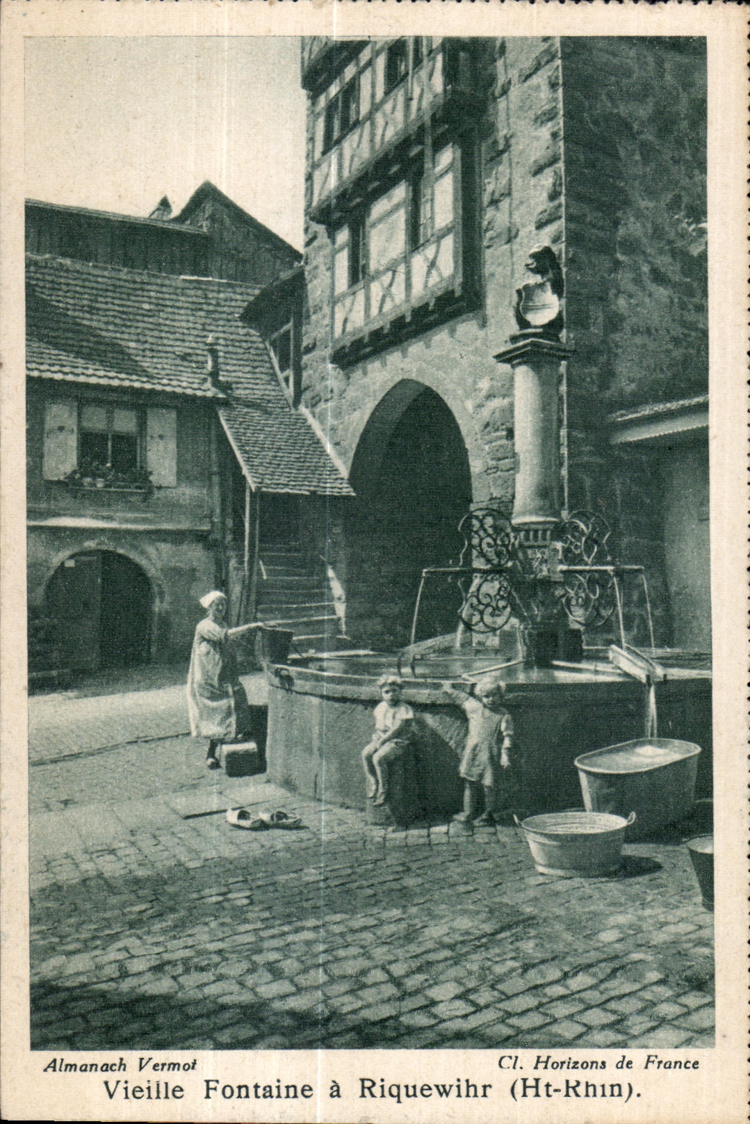 Riquewihr - Vieille Fontaine - CPA 