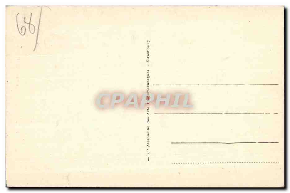 Turckheim - La Porte de France - CPA  — Rückseite