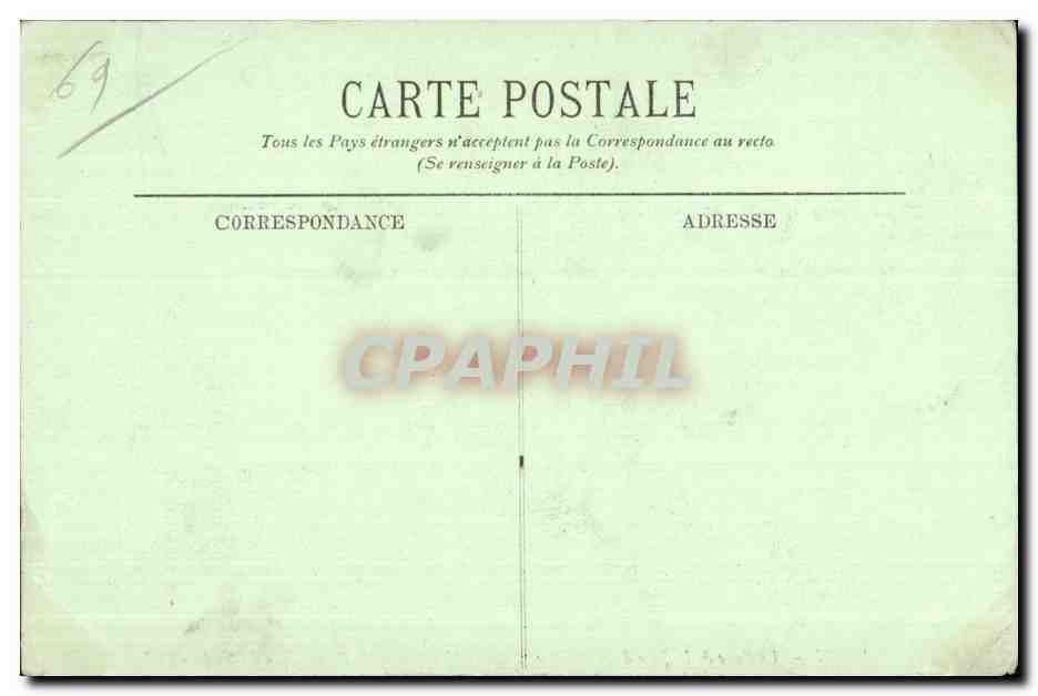 CPA Lyon le Parc de la Tete d Ora Victoria Plante rare l Amerique du Sud — Verso