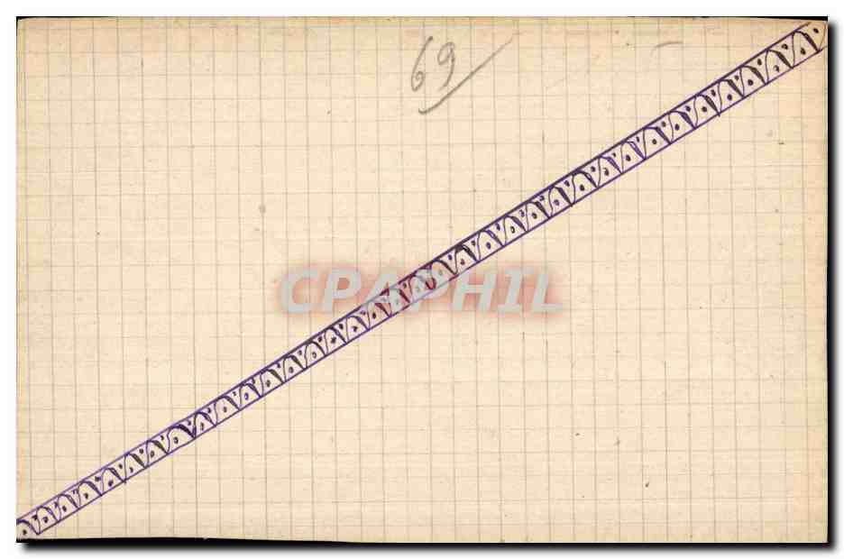 CPA Lyon Hopital de Grange Blanche  — Verso