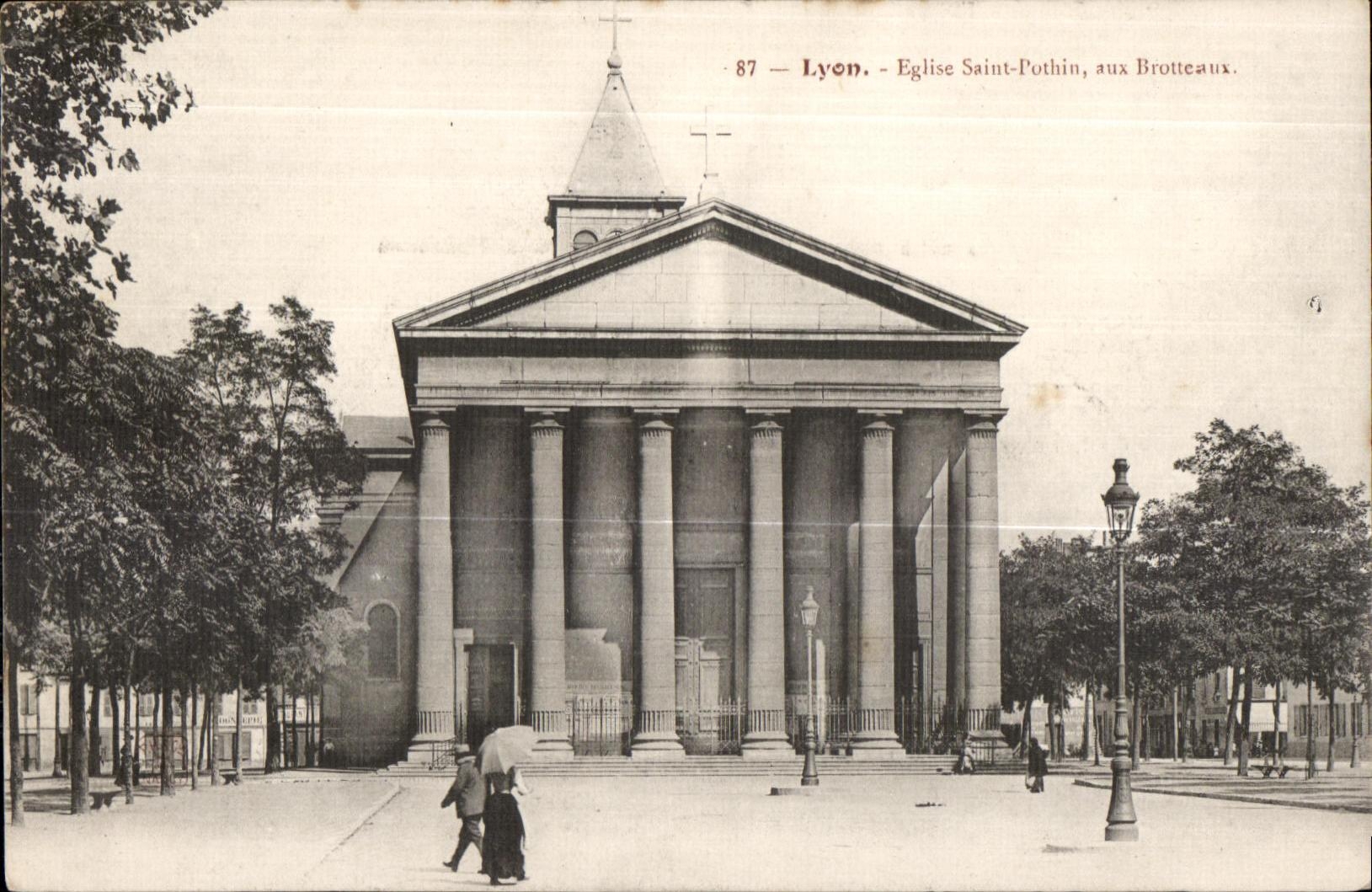 CPA Lyon Eglise Saint Pothin aux Brotteaux