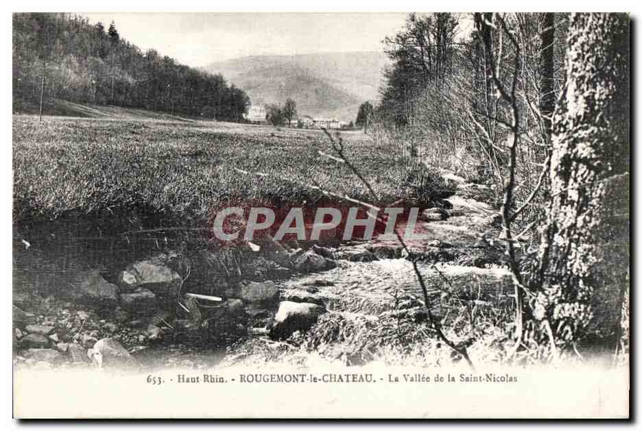 Rougemont-le-Château — La Vallée de la Saint-Nicolas — CPAPHIL 653