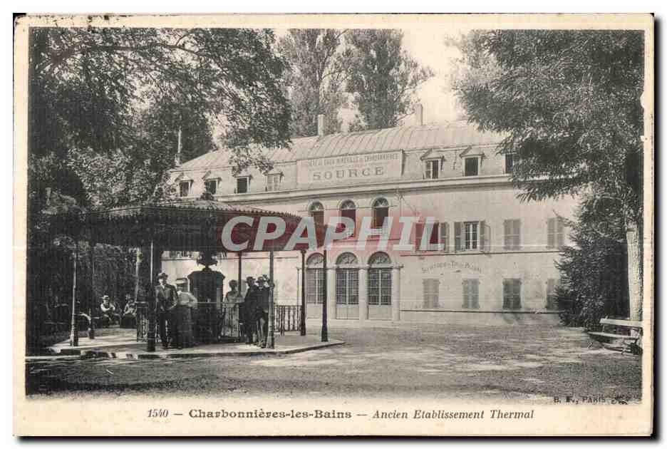 CPA Charbonnieres Les Bains Ancien Etablissement Thermal