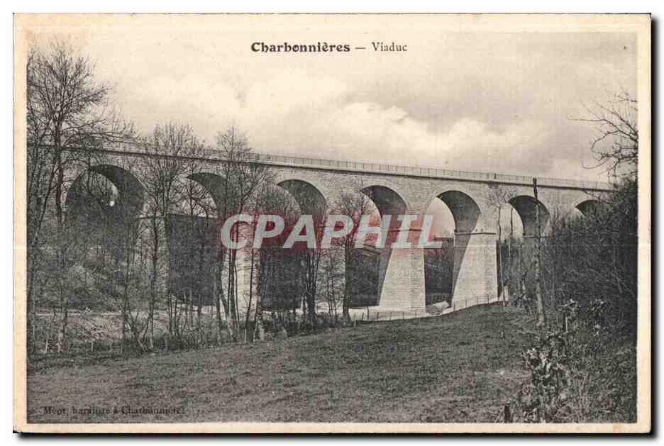 CPA Charbonnieres Viaduc