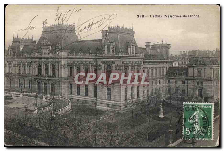 CPA Lyon Prefecture du Rhone