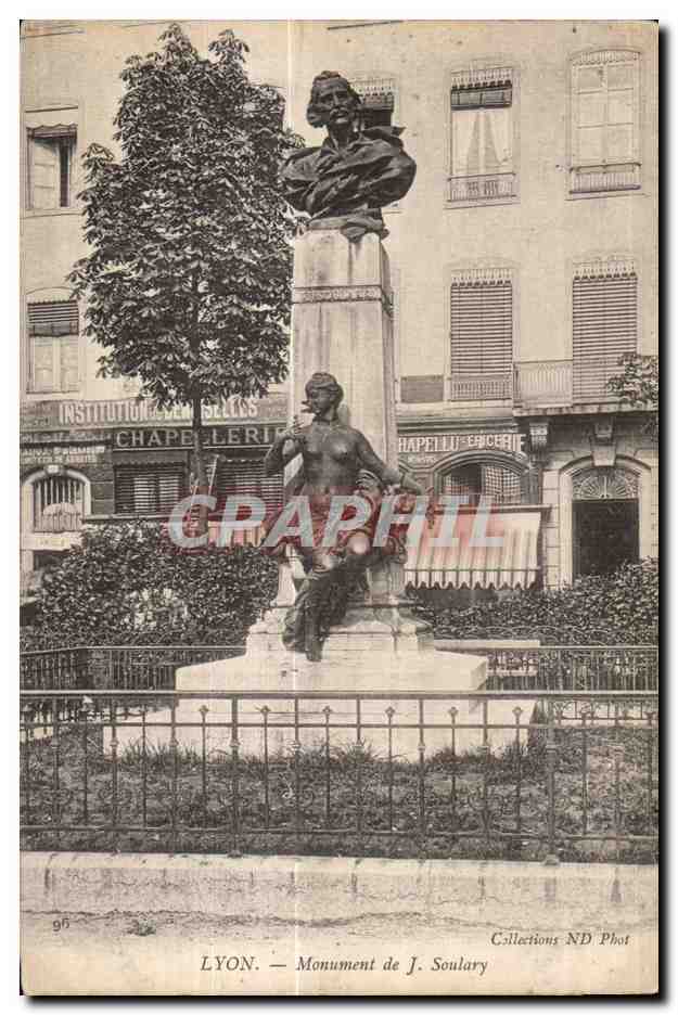 LYON — Monument de J. Soulary — Collections ND Phot