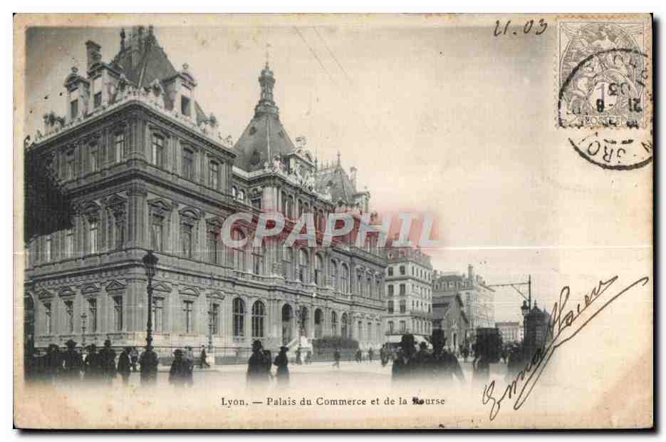 Lyon — Palais du Commerce et de la Bourse — éditeur non visible